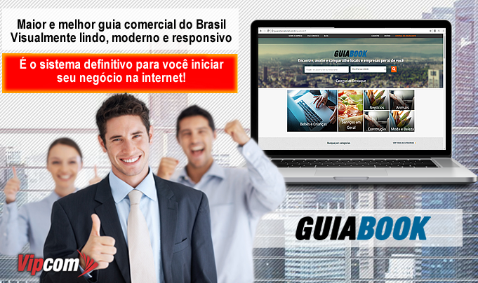 Venha criar o site de guia comercial com o script guiabook