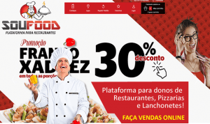 criar site restaurante