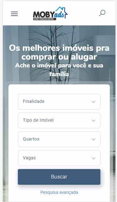 Criar um site de imoveis responsivo