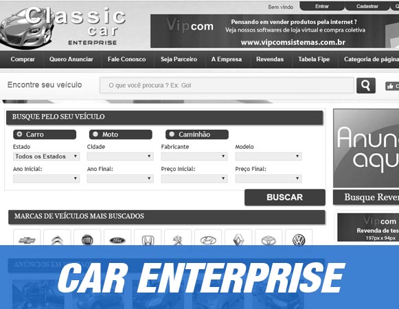 Script para classificados de carros motos e caminhões