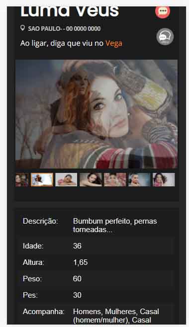 fazer site acompanhantes