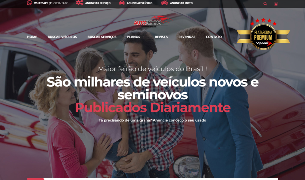 criar_site_classificados_loja_veiculos
