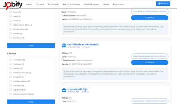 Faça seu site de empregos responsivo