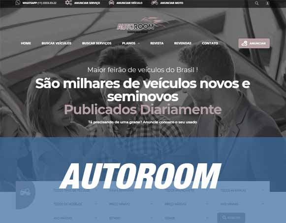 template pronta para site de veículos