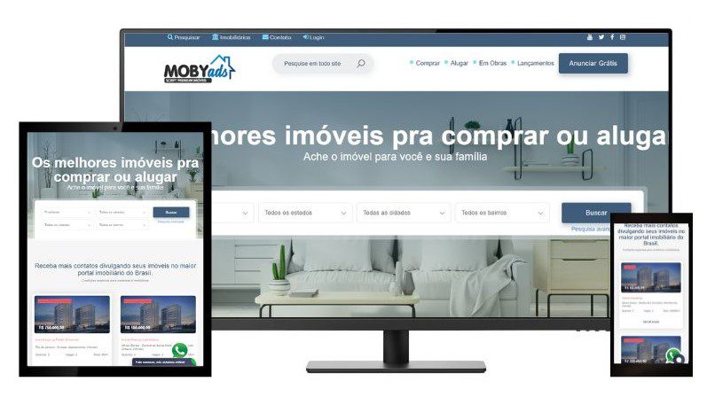 Construir um Site Imobiliário de Sucesso
